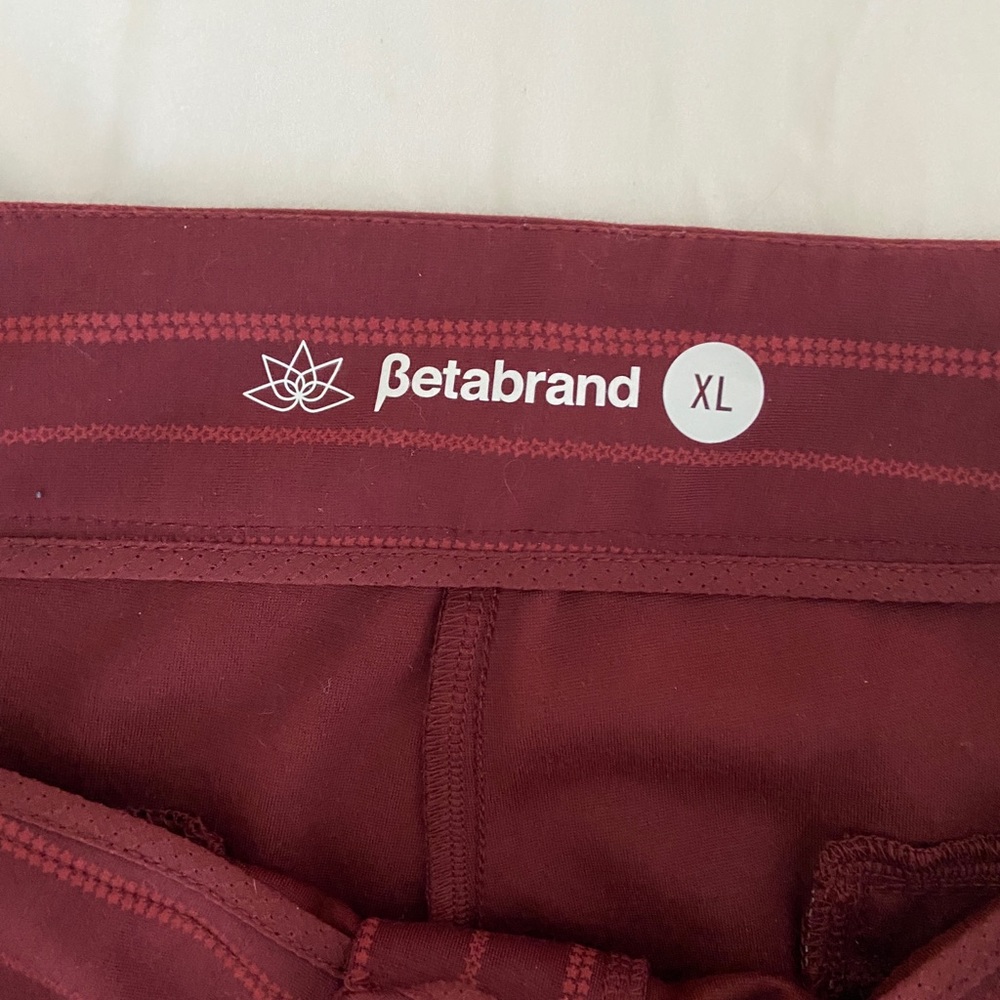 XL beta brand skinny work pant